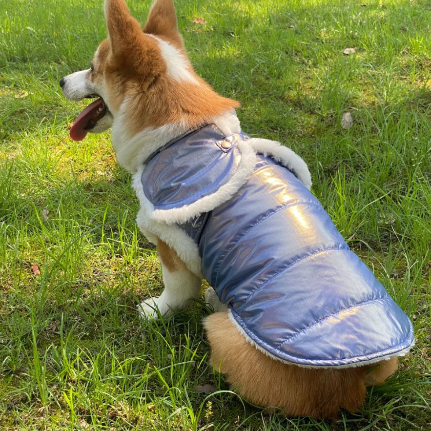 Zimowy płaszcz dla psa - nowość! Ciepła kurtka dla szczeniaka, świetna ochrona przed zimą. Słodki kostium dla małych psów - mopsów i buldogów francuskich - Wianko - 36