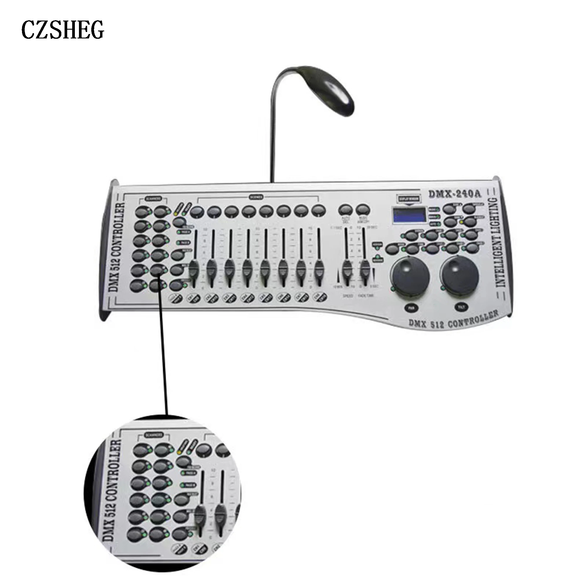 Hot products 240A DMX controller 240A console stage lighting DJ equipment DMX 512 control LED par light moving head spotlight
Hot products 240A DMX controller 240A console stage lighting DJ equipment DMX 512 control LED par light moving head spotlight