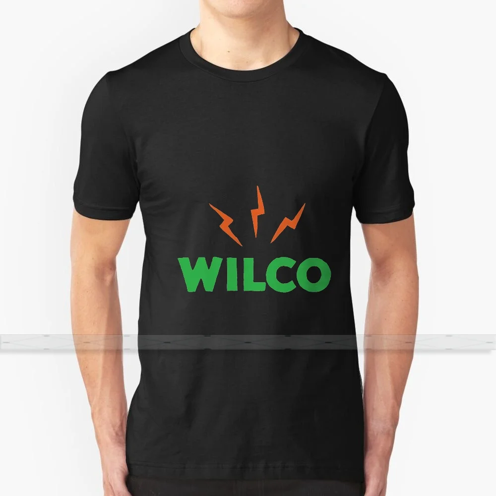 Wilco Band для мужчин и женщин футболки летние хлопковые большие размеры 5xl 6xl wilco music