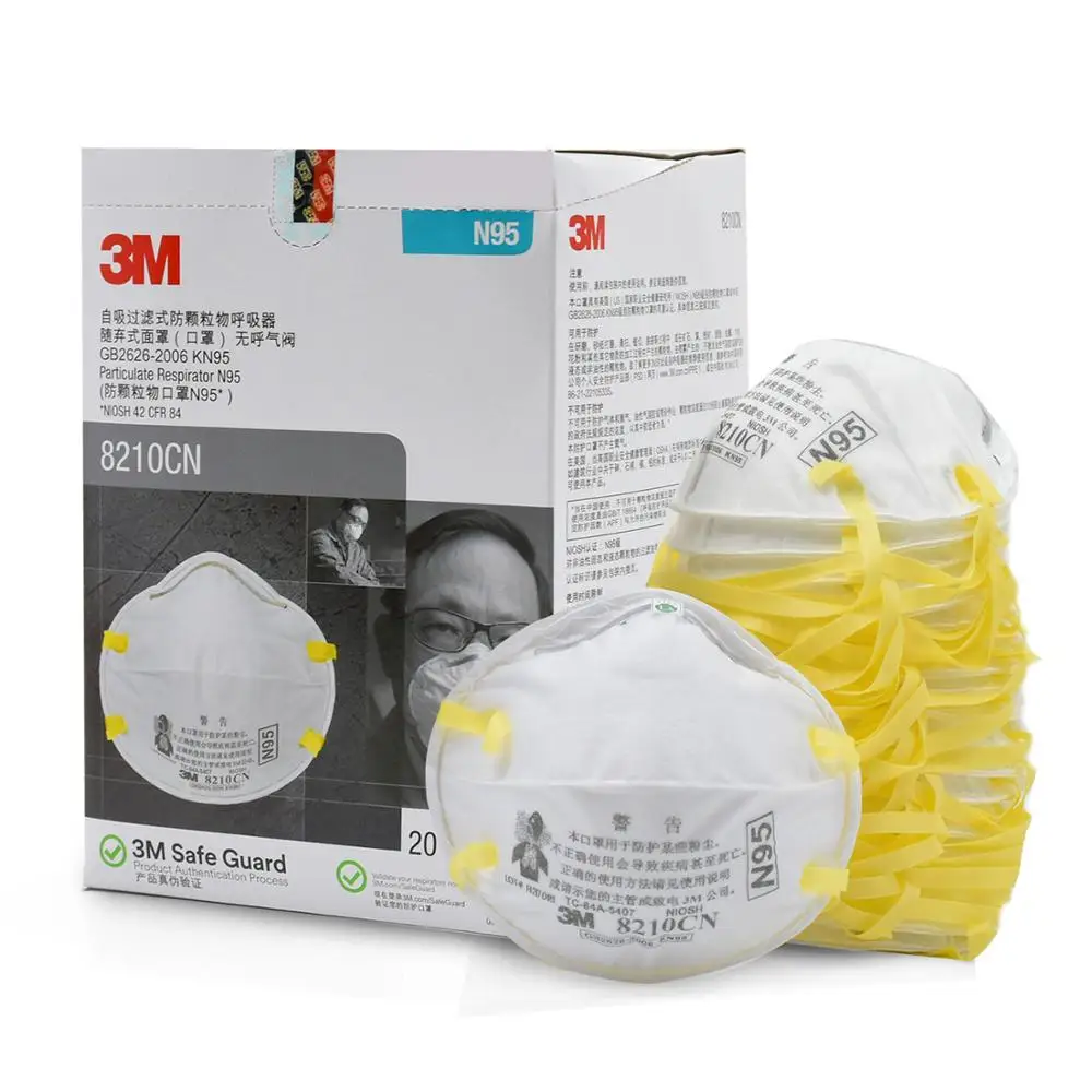 Free DHL 3M 8210 N95 FFP3 Safety Protective Mask 20PCS/Box Dust Masks Anti-particles Anti-pm2.5 Anti Virus Mask 24 Hour Shipping
Free DHL 3M 8210 N95 FFP3 Safety Protective Mask 20PCS/Box Dust Masks Anti-particles Anti-pm2.5 Anti Virus Mask 24 Hour Shipping