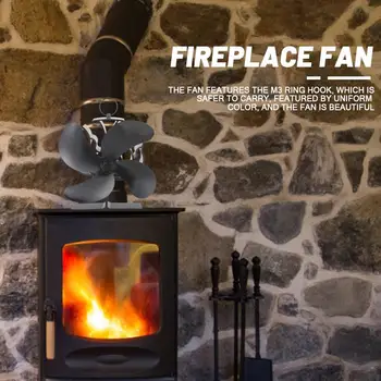 4-Blade Heat Powered Stove Fan Eco-Friendly Fireplace Fan For Wood Log Burner Support Dropshipping
4-Blade Heat Powered Stove Fan Eco-Friendly Fireplace Fan For Wood Log Burner Support Dropshipping