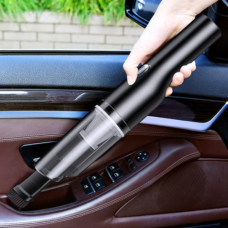 

RACEFAS Wireless Car Vacuum Cleaner For Machine Handheld Cordless Car Cleaning Mini Manual Vacuum Cleaner For Home Appliance