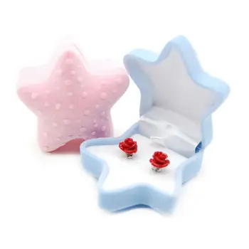 Charm Women Ring Necklace Earring Storage Case Starfish Shape Jewelry Box Jewelry container
Charm Women Ring Necklace Earring Storage Case Starfish Shape Jewelry Box Jewelry container