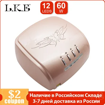 LED Nail Lamp 12LEDs CCFl Ice Lamp For Manicure 60W LED Manicure Lamp With LCD Display 4 Timing Design Nail UV Lamp For Salon 
LED Nail Lamp 12LEDs CCFl Ice Lamp For Manicure 60W LED Manicure Lamp With LCD Display 4 Timing Design Nail UV Lamp For Salon
