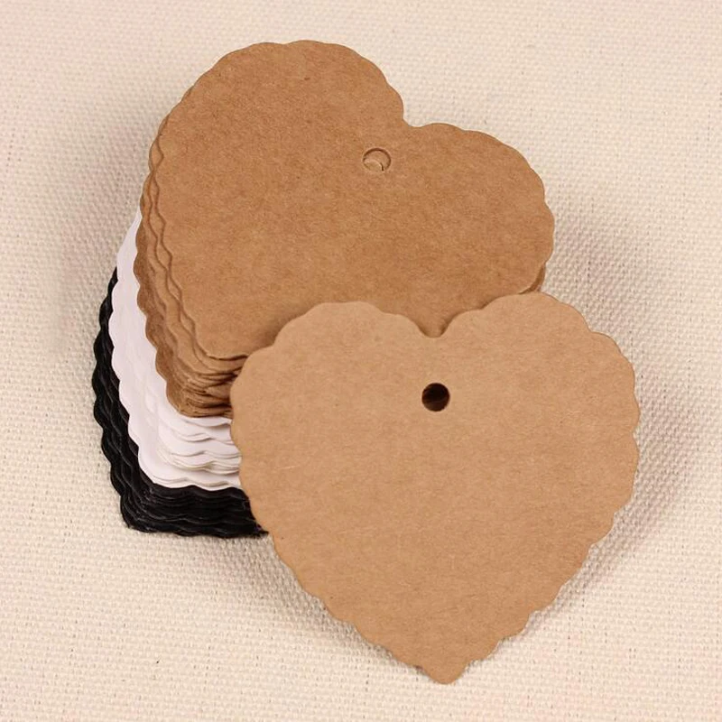 100pcs/bag Love Heart Laciness Brown DIY Scrapbooking Paper Kraft Blank Hang Tags Crafts Wedding Postcards Gift Tag Label Card
100pcs/bag Love Heart Laciness Brown DIY Scrapbooking Paper Kraft Blank Hang Tags Crafts Wedding Postcards Gift Tag Label Card