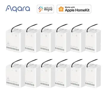 Aqara Zigbee Version Two-way Control Smart Switch Module Wireless Relay Controller 2 Channels Work For Mijia APP Homekit
Aqara Zigbee Version Two-way Control Smart Switch Module Wireless Relay Controller 2 Channels Work For Mijia APP Homekit