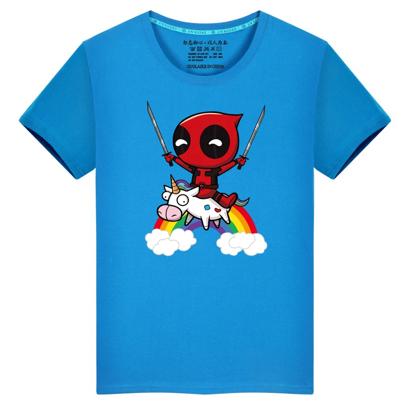 New Men's T Shirt Deadpool Superhero 95% COTTON Short sleeve Cool Printed Men/Women Tops Funny Tee Plus size 6XL 7XL streetwear 
New Men's T Shirt Deadpool Superhero 95% COTTON Short sleeve Cool Printed Men/Women Tops Funny Tee Plus size 6XL 7XL streetwear