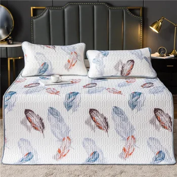 Thai Natural Latex Mat three-piece set summer pure color tencel folding machine wash Latex Mat
Thai Natural Latex Mat three-piece set summer pure color tencel folding machine wash Latex Mat