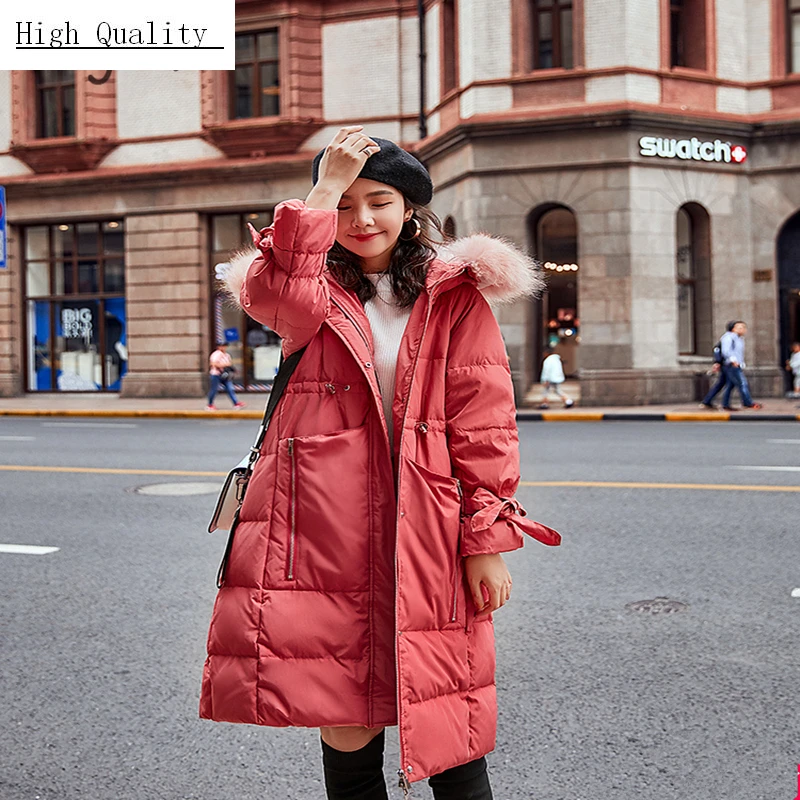Winter Jacket Women Down Coat Female 80% Duck Down Jacket Womens Long Coats Fit Warm Large Fur Hooded Clothes 2020 LW1551
Winter Jacket Women Down Coat Female 80% Duck Down Jacket Womens Long Coats Fit Warm Large Fur Hooded Clothes 2020 LW1551