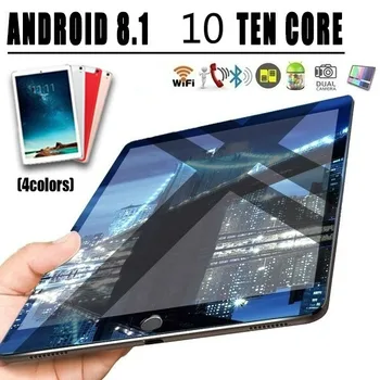 2020 New 10 Inch Ten Core 4G Network WiFi Tablet PC RAM 6GB ROM 128GB Android 8.1 Screen Dual SIM Dual Camera Rear
2020 New 10 Inch Ten Core 4G Network WiFi Tablet PC RAM 6GB ROM 128GB Android 8.1 Screen Dual SIM Dual Camera Rear