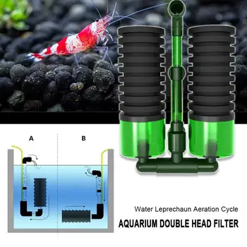 Double Head Foam Filter Aquarium Sponge Filter Biochemical Sponge Filter Sponges Absorb Fish Tank Safe Equipment Environmental
Double Head Foam Filter Aquarium Sponge Filter Biochemical Sponge Filter Sponges Absorb Fish Tank Safe Equipment Environmental