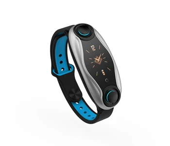 T90 Smart Bracelets BT5.0 Earphone Two Functions Multiple Sport Modes Fitness Wristwatch IP67 Water Resistance for Android iOS
T90 Smart Bracelets BT5.0 Earphone Two Functions Multiple Sport Modes Fitness Wristwatch IP67 Water Resistance for Android iOS