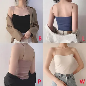 Women Sling Tube Top Sexy Bra Top Breathable Chest Pad Wearing Underwear strapless blouse tube top bandeau top
Women Sling Tube Top Sexy Bra Top Breathable Chest Pad Wearing Underwear strapless blouse tube top bandeau top