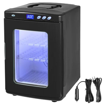

VEVOR 25L Reptile Incubator Scientific Lab Incubator Cooling and Heating 2-60°C 12V/110V Work for Small Reptiles