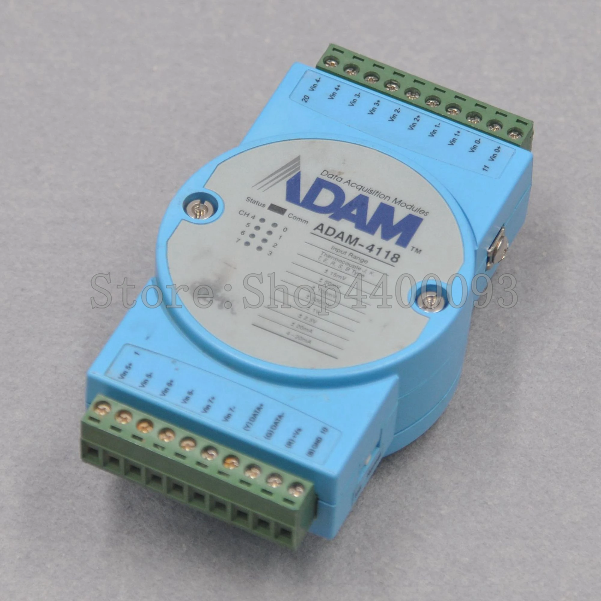 ADVANTECH ADAM-4118 поддерживает Надежный 8-канальный модуль ввода термопары Modbus |
