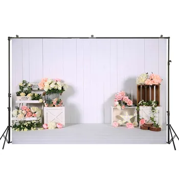 HUAYI Beautiful Yellow Pink Floral Flowers Decoration White Wooden Wall Background Backdrop For Girls Birthday Photoshoot W-4332
HUAYI Beautiful Yellow Pink Floral Flowers Decoration White Wooden Wall Background Backdrop For Girls Birthday Photoshoot W-4332