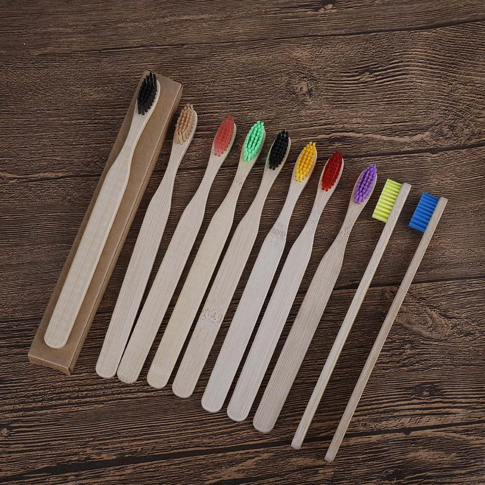 10pcs/pack Eco Friendly Bamboo Toothbrush Medium Bristles Biodegradable Oral Care Adults Toothbrushes set
10pcs/pack Eco Friendly Bamboo Toothbrush Medium Bristles Biodegradable Oral Care Adults Toothbrushes set
