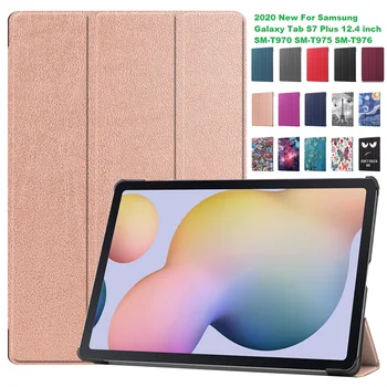 Slim Magnetic PU Leather Case for Samsung Tab S7 Plus T970 T975 12.4 Inch Tablet for Galaxy Tab S7 Plus T970 T975 T976 Cover
Slim Magnetic PU Leather Case for Samsung Tab S7 Plus T970 T975 12.4 Inch Tablet for Galaxy Tab S7 Plus T970 T975 T976 Cover
