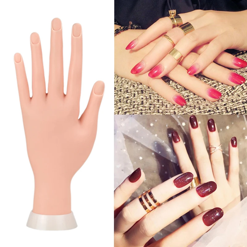 1pc Flexible Prosthetic Left Hand Model Silicone Nail Art Training Display Personal Salon Manicure Practice Tools Hand Mannequin
1pc Flexible Prosthetic Left Hand Model Silicone Nail Art Training Display Personal Salon Manicure Practice Tools Hand Mannequin