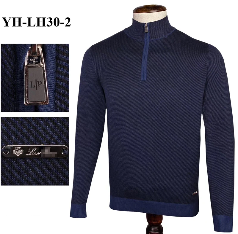 Billionaire Sweater turtleneck men's 2019 winter new warm Fashion casual embroidery zipper M-4XL free shipping
Billionaire Sweater turtleneck men's 2019 winter new warm Fashion casual embroidery zipper M-4XL free shipping