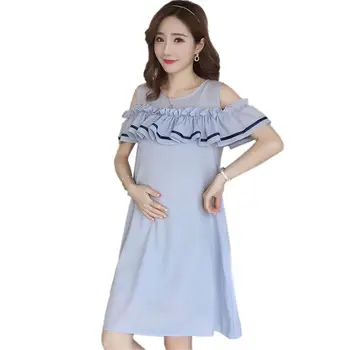 Maternity Dresses New Solid Breastfeeding Dress Fashion Elegant Loose Strapless Pregnant women Feeding Dress Maternity Clothes
Maternity Dresses New Solid Breastfeeding Dress Fashion Elegant Loose Strapless Pregnant women Feeding Dress Maternity Clothes