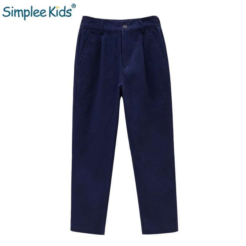 Simplee Kids Boys Pants Solid Cotton Casual Trousers For Boy Children Kids Suit Clothes khaqi School Pants Spring Boy Leggings
Simplee Kids Boys Pants Solid Cotton Casual Trousers For Boy Children Kids Suit Clothes khaqi School Pants Spring Boy Leggings