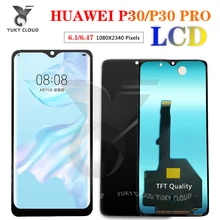TFT LCD for HUAWEI P30 Touch Screen For Huawei P30 Pro LCD Display Digitizer For P30 Pro VOG-L29 ELE-L29 MAR-LX1M No fingerprint
TFT LCD for HUAWEI P30 Touch Screen For Huawei P30 Pro LCD Display Digitizer For P30 Pro VOG-L29 ELE-L29 MAR-LX1M No fingerprint