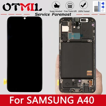 Super AMOLED For Samsung Galaxy A40 LCD Display Touch Screen Digitizer with frame For Samsung A40 A405 A405F A405FN/DS A05FM/DS
Super AMOLED For Samsung Galaxy A40 LCD Display Touch Screen Digitizer with frame For Samsung A40 A405 A405F A405FN/DS A05FM/DS