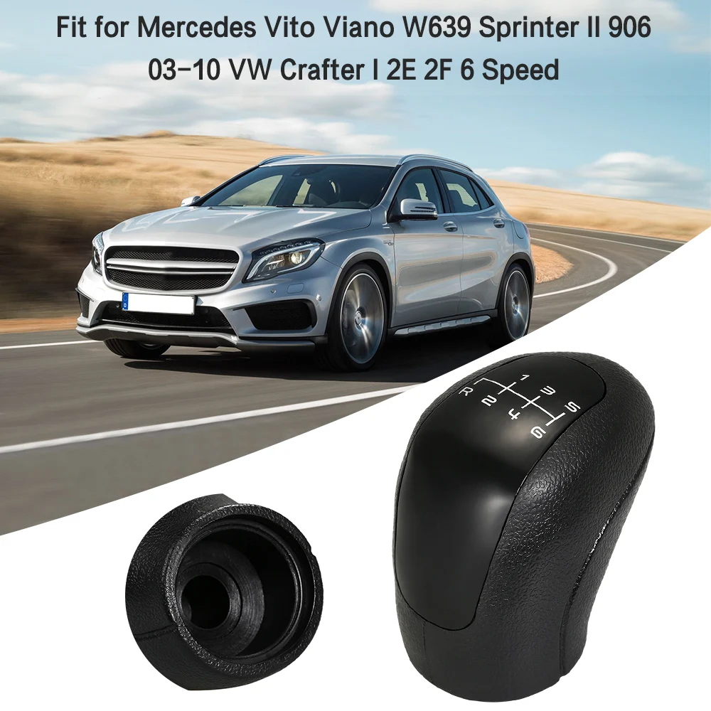5/6-Speed Manual Gear Knob Stick Shifter Fit for Mercedes Vito Viano W639 Sprinter II 906 03-10 VW Crafter I 2E 2F Car
5/6-Speed Manual Gear Knob Stick Shifter Fit for Mercedes Vito Viano W639 Sprinter II 906 03-10 VW Crafter I 2E 2F Car