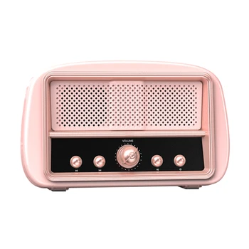 Retro Bluetooth Speaker Music Player Home Decor Mini Portable With Mic Stereo Wireless Gift HIFI Subwoofer Handsfree Calling 
Retro Bluetooth Speaker Music Player Home Decor Mini Portable With Mic Stereo Wireless Gift HIFI Subwoofer Handsfree Calling