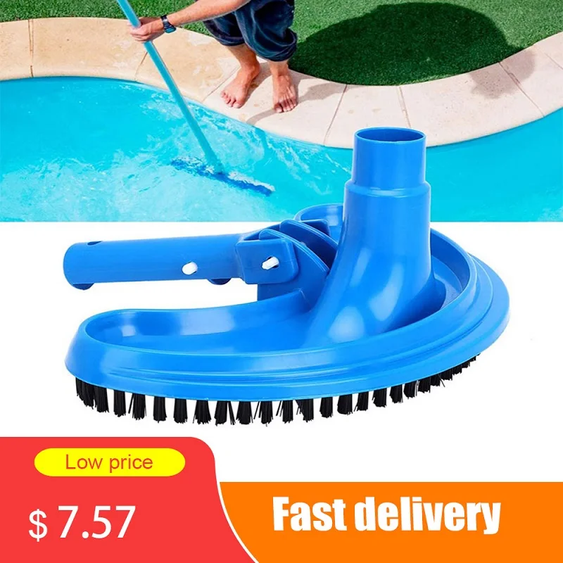 Swimming Pool Suction Vacuum Head Brush Cleaner Half Moon Flexible Swimming Pool Curved Suction Head Cleaning Tool Pool Suction
Swimming Pool Suction Vacuum Head Brush Cleaner Half Moon Flexible Swimming Pool Curved Suction Head Cleaning Tool Pool Suction