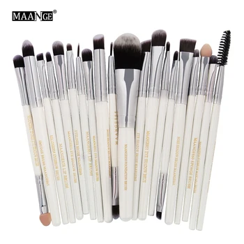 MAANGE 15/20pcs Makeup Brushes Set Foundation Powder Blush Eye Shadow Brow Blending Wood handle Make Up Brush Kit Cosmetics Tool
MAANGE 15/20pcs Makeup Brushes Set Foundation Powder Blush Eye Shadow Brow Blending Wood handle Make Up Brush Kit Cosmetics Tool