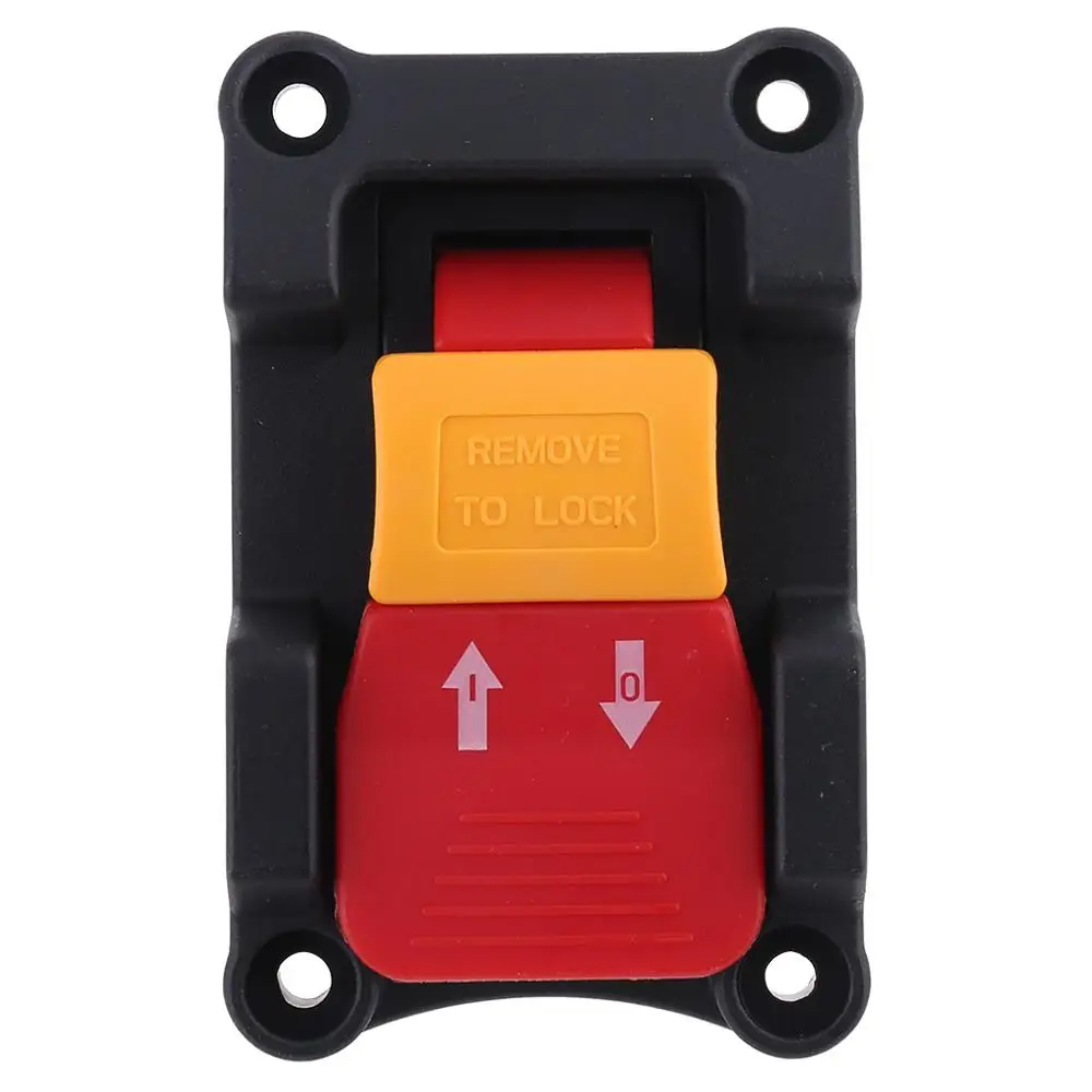 OOTDTY Safety Locking Switch Double Throw Function 127V 18/15A for Table Saw Machine
OOTDTY Safety Locking Switch Double Throw Function 127V 18/15A for Table Saw Machine