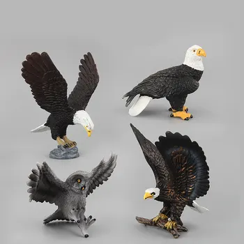 4pcs/set Various shapes Lovely Eagle bald eagle Flying Birds Animal model figures Solid Collection Children toys Gift For Kids
4pcs/set Various shapes Lovely Eagle bald eagle Flying Birds Animal model figures Solid Collection Children toys Gift For Kids