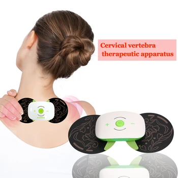Outdoor Home Car Relaxing Massage EMS Mini Electric Neck Massager Stimulator Stickers Physiotherapy Instrument
Outdoor Home Car Relaxing Massage EMS Mini Electric Neck Massager Stimulator Stickers Physiotherapy Instrument