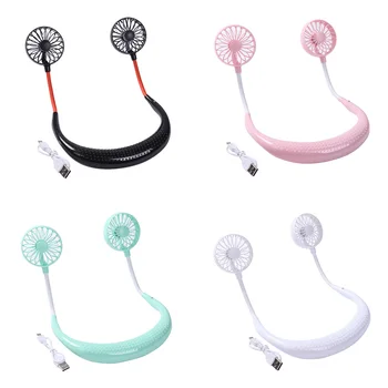 Hanging Neck Sports USB Mini Fan Summer Portable Lazy Fan Korean Rechargeable Outdoor Office Cooling Fans 
Hanging Neck Sports USB Mini Fan Summer Portable Lazy Fan Korean Rechargeable Outdoor Office Cooling Fans