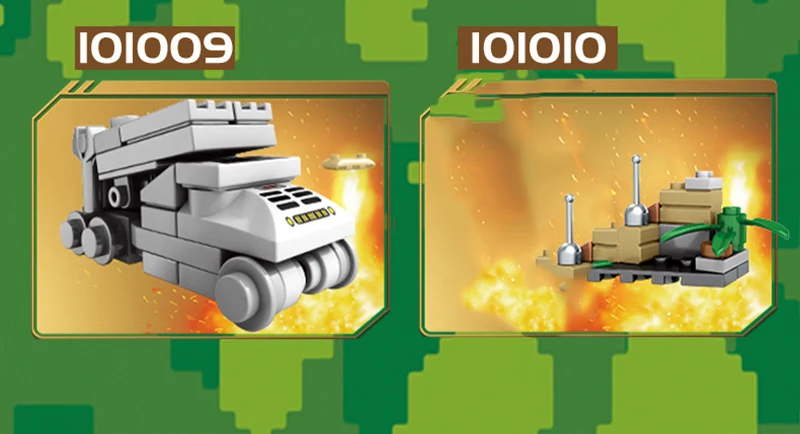 240PCS 10 IN 1 LegoINGlys Building Blocks Compatible With Toys 2020 Brick Block Military Warship Aircraft Tank Figures For Boy (4)