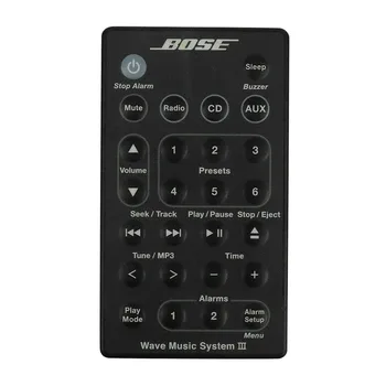 Original speaker remote control Wave Music System III For BOSE Wave 3 III/IV graphite audio / without battery
Original speaker remote control Wave Music System III For BOSE Wave 3 III/IV graphite audio / without battery