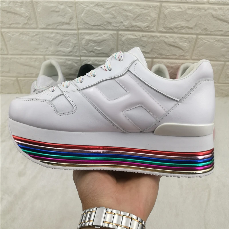 Platform Wedge Shoes Colorful Rainbow Oxford Women Shoes Lace Up Sneakers Flats Heel Womens Shoes Tenis Feminino Shoes Woman
Platform Wedge Shoes Colorful Rainbow Oxford Women Shoes Lace Up Sneakers Flats Heel Womens Shoes Tenis Feminino Shoes Woman