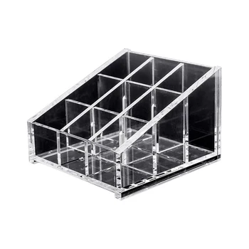 12 Grids Lipstick Organizer Storage Box Lip Glaze Multiple Grid Acrylic Transparent Makeup Organizer Cosmetic Jewelry Box Holder
12 Grids Lipstick Organizer Storage Box Lip Glaze Multiple Grid Acrylic Transparent Makeup Organizer Cosmetic Jewelry Box Holder