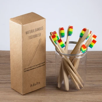 Toothbrush with Soft Bristle Bamboo Handle Individual Portable Vegan Toothbrush for Travel Adult & Kid 10pcs/box
Toothbrush with Soft Bristle Bamboo Handle Individual Portable Vegan Toothbrush for Travel Adult & Kid 10pcs/box