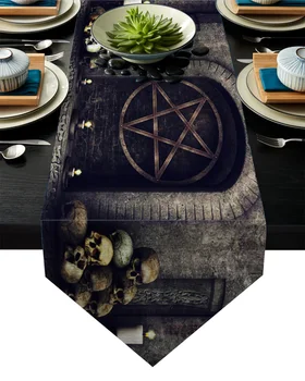 Dilapidated Retro House Taro Spider Web Divination Table Runner Table Flag Home Party Decorative Tablecloth Table Runners
Dilapidated Retro House Taro Spider Web Divination Table Runner Table Flag Home Party Decorative Tablecloth Table Runners