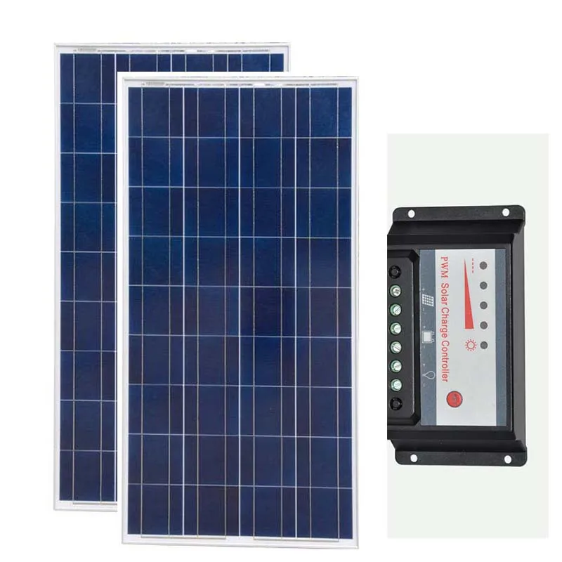 Waterproof Solar Panel Kit 150w 300w Solar Charge Controller 12v/24v 30A Battery Charger Rv Boat Motorhome Caravan Car Camping
Waterproof Solar Panel Kit 150w 300w Solar Charge Controller 12v/24v 30A Battery Charger Rv Boat Motorhome Caravan Car Camping