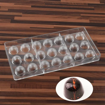 SHENHONG Polycarbonate Chocolate Mold Pastry Baking Tools 21 Cavity Confectionery Dessert Moulds Candy Decoration Bake Tray
SHENHONG Polycarbonate Chocolate Mold Pastry Baking Tools 21 Cavity Confectionery Dessert Moulds Candy Decoration Bake Tray