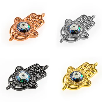 27*16mm Flower Diy Jewelry Accessories Bracelet Necklace Jewelry Making Copper Cubic Zirconia Connector Abalone Shell Palm Miro
27*16mm Flower Diy Jewelry Accessories Bracelet Necklace Jewelry Making Copper Cubic Zirconia Connector Abalone Shell Palm Miro