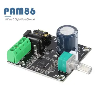 PAM8610 Amplificador Class D Digital Dual Channel 12V Power Audio Amplifier Board Module PAM86 Audio Amplifier Board 15W*2
PAM8610 Amplificador Class D Digital Dual Channel 12V Power Audio Amplifier Board Module PAM86 Audio Amplifier Board 15W*2