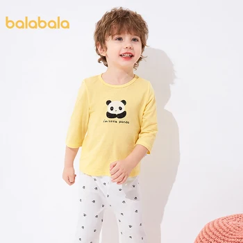 Balabala Girls pajamas thin section summer 2020 new children home service suit cotton printing
Balabala Girls pajamas thin section summer 2020 new children home service suit cotton printing