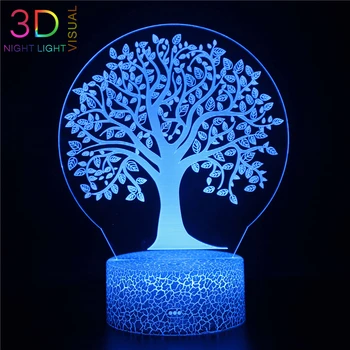 ATOPH Tree Design 3D Night Light Color Changing LED Nightlight for Children Xmas Birthday Gifts Bedroom Decoration Lighting
ATOPH Tree Design 3D Night Light Color Changing LED Nightlight for Children Xmas Birthday Gifts Bedroom Decoration Lighting