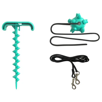 1 Set Dog Stake Anti-bite Rope Elastic Rope Chew Toy Fixing Stake for Play Cleaning Outdoor
1 Set Dog Stake Anti-bite Rope Elastic Rope Chew Toy Fixing Stake for Play Cleaning Outdoor