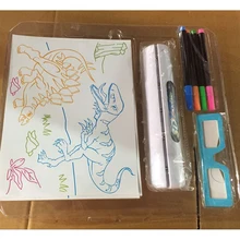 Magic 3D Drawing Board 3D Flash 3D Sketchpad Painting Early Learning DIY Toys Children Kid Painted Board An Art Board School
Magic 3D Drawing Board 3D Flash 3D Sketchpad Painting Early Learning DIY Toys Children Kid Painted Board An Art Board School